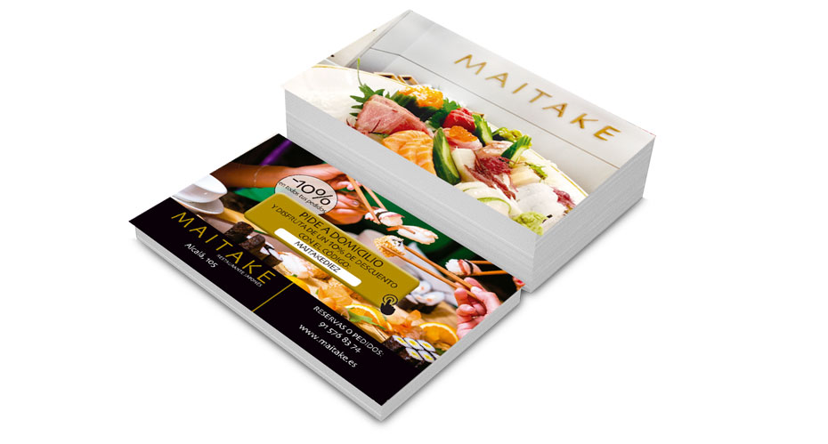 Tarjetas Maitake